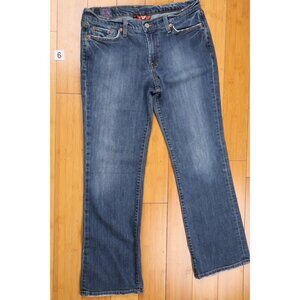 Lucky Brand “Good Luck to the Owner” Dungarees Jeans – Women’s Size 10 Size 30 W